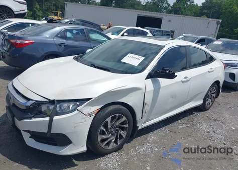 2018 Honda Civic Ex z USA, uszkodzony, nr VIN 19XFC2F73JE016753